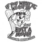 Softball T-Shirt Artwork - Bust A Move